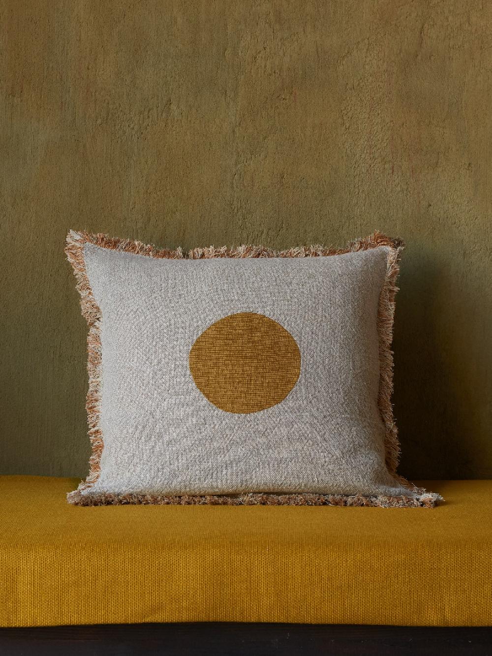 jupe by jackie Soleil - Beige 100% linen Graphic