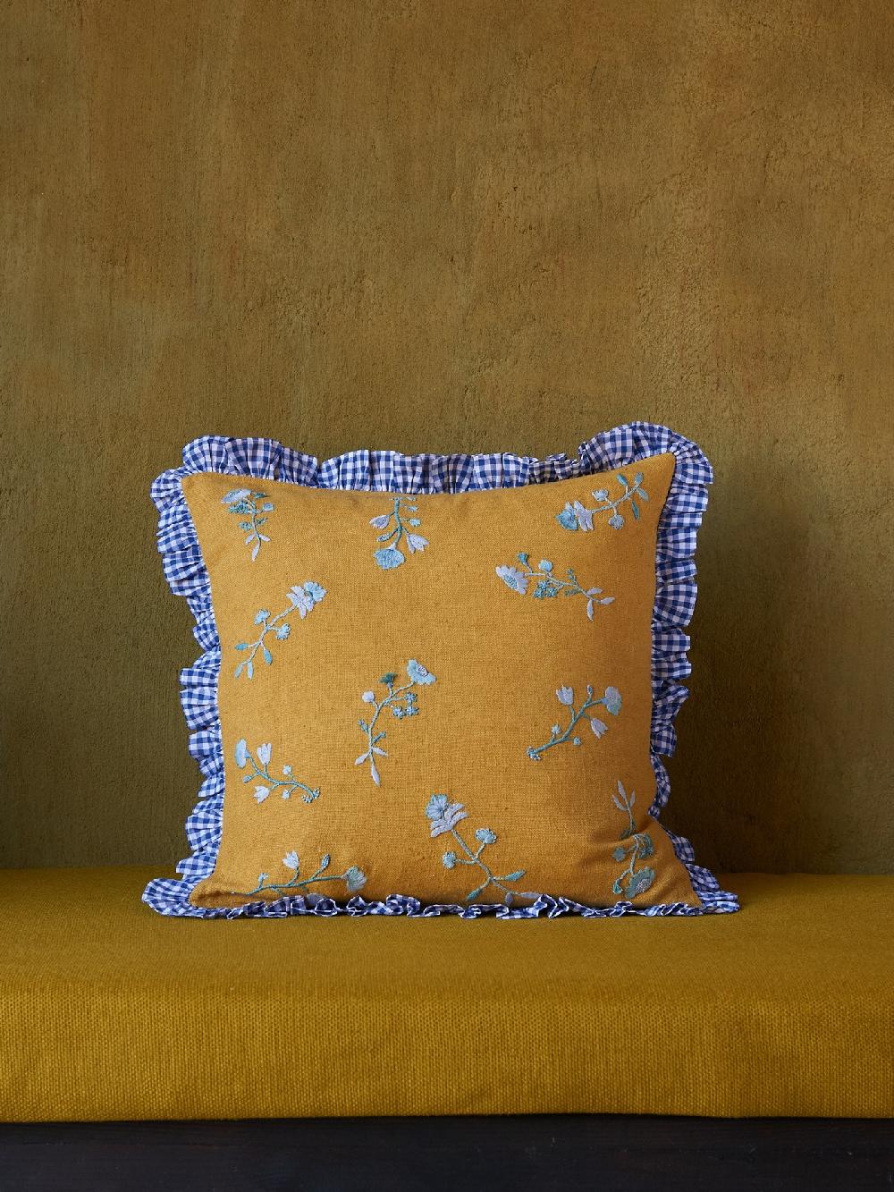 jupe by jackie Soulage - Orange Matka Silk Floral