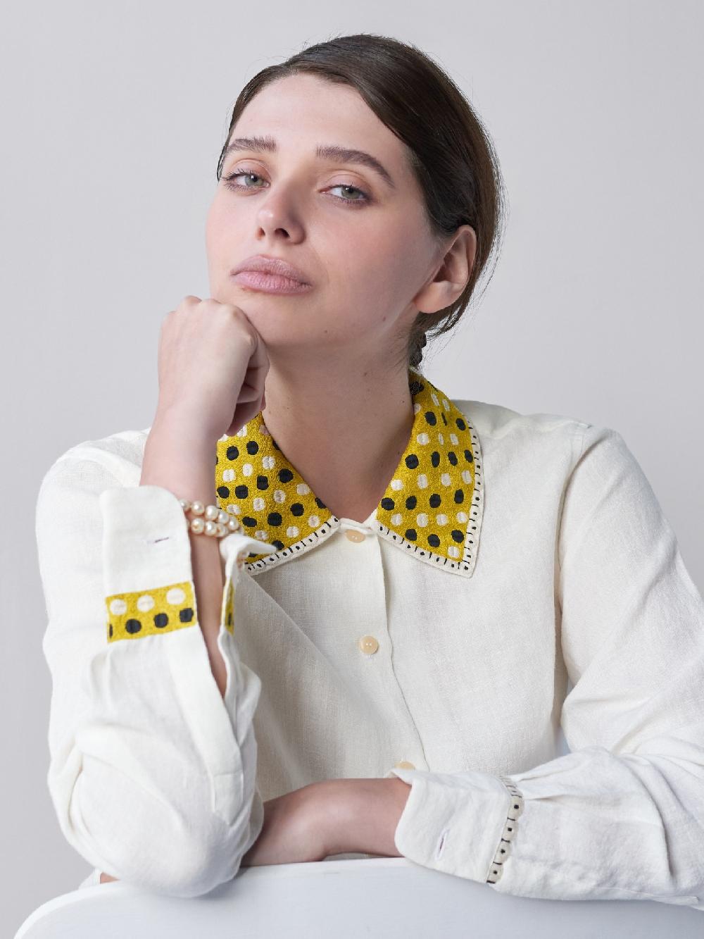 jupe by jackie Stickley - (Off) White 100% linen