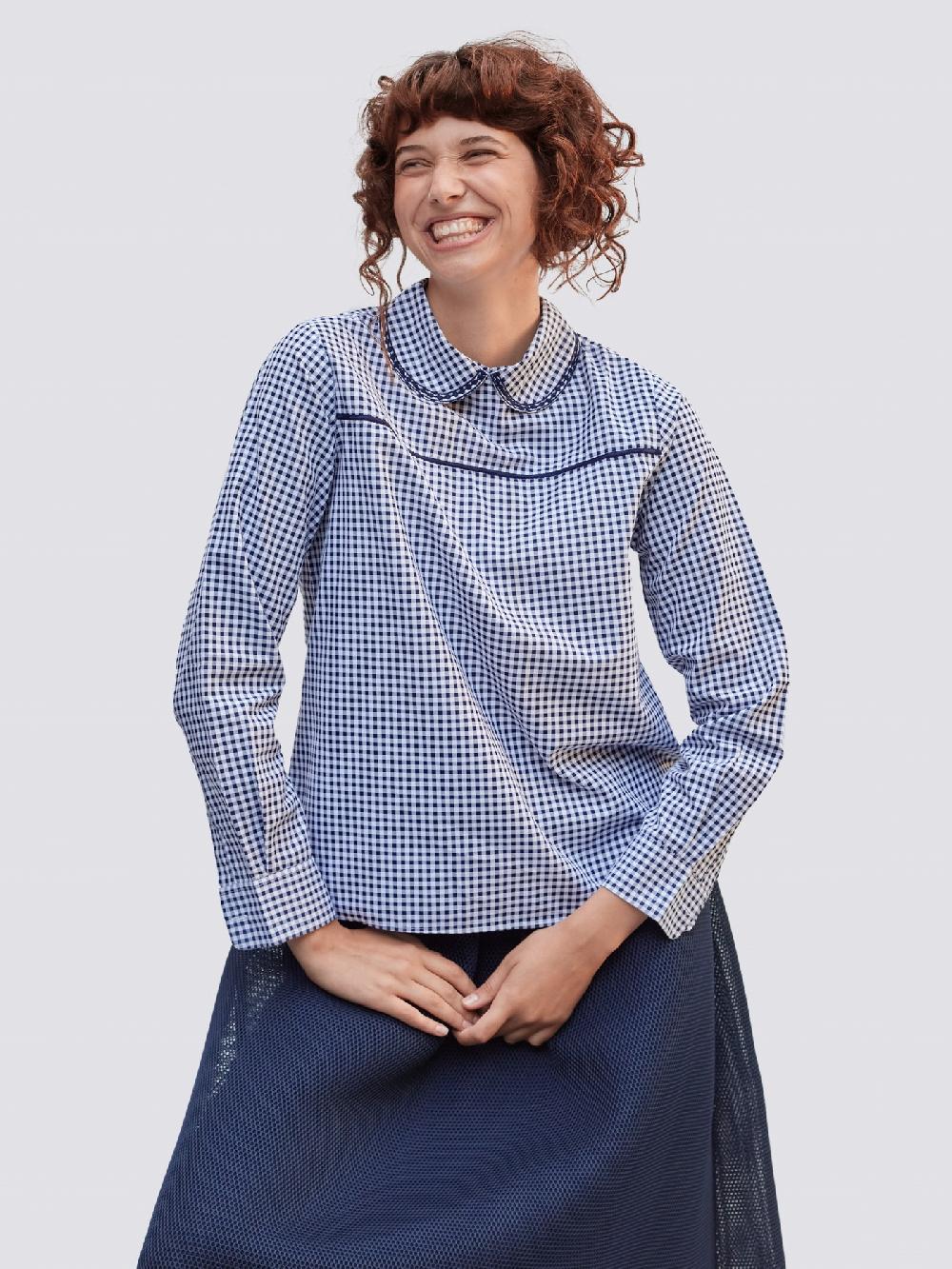 jupe by jackie Storey - Navy 100% cotton