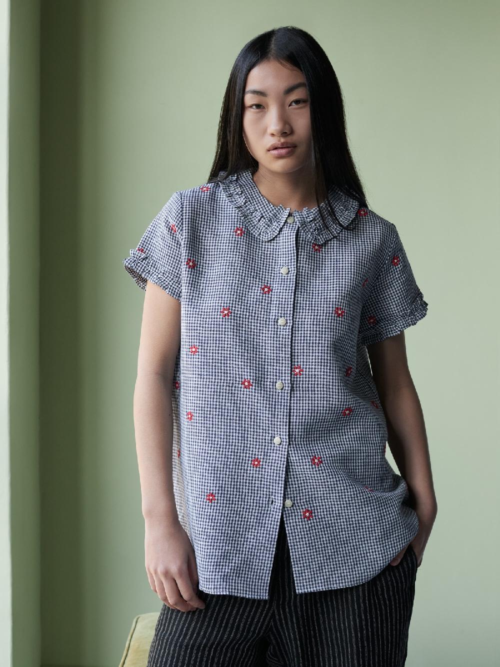 Jupe By Jackie Sweeties - Navy 100% Linen