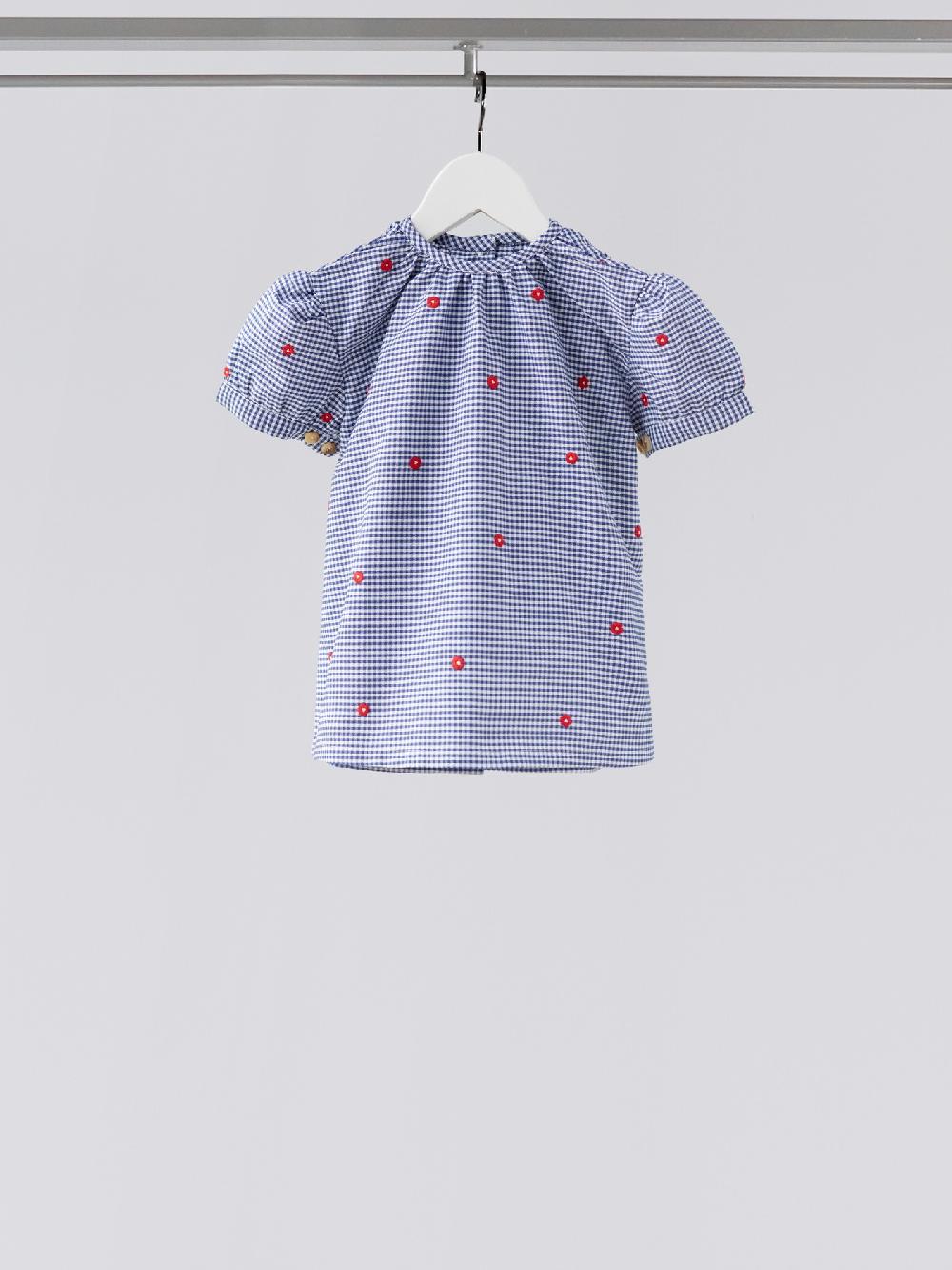 jupe by jackie Sweeties - Navy 100% linen red