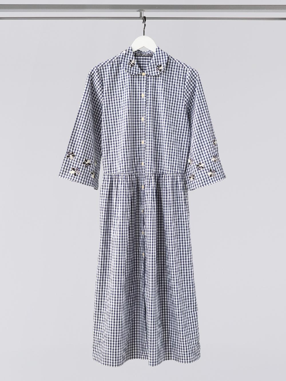 jupe by jackie Temple - Navy 100% cotton Dresses