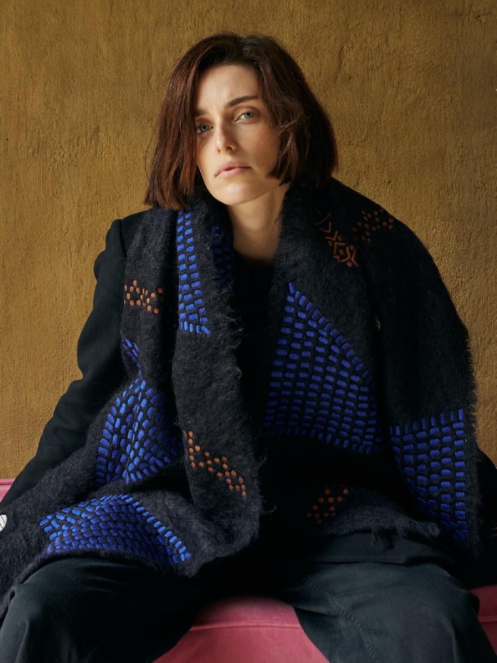 Jupe By Jackie Tepapa Sc - Black 100% Mohair