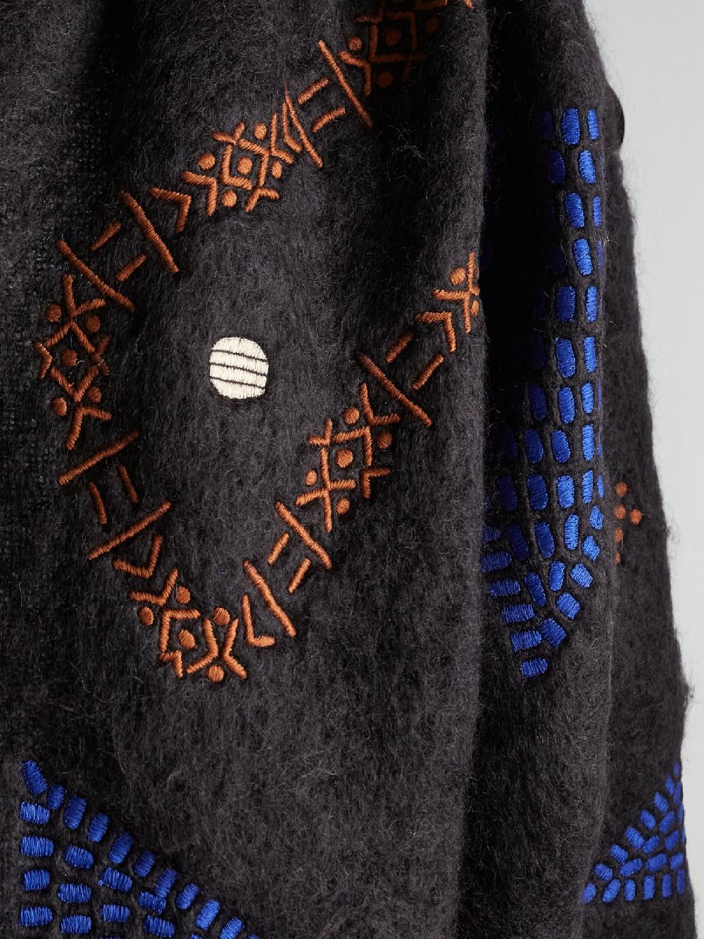 Jupe By Jackie Tepapa Sc - Black 100% Mohair