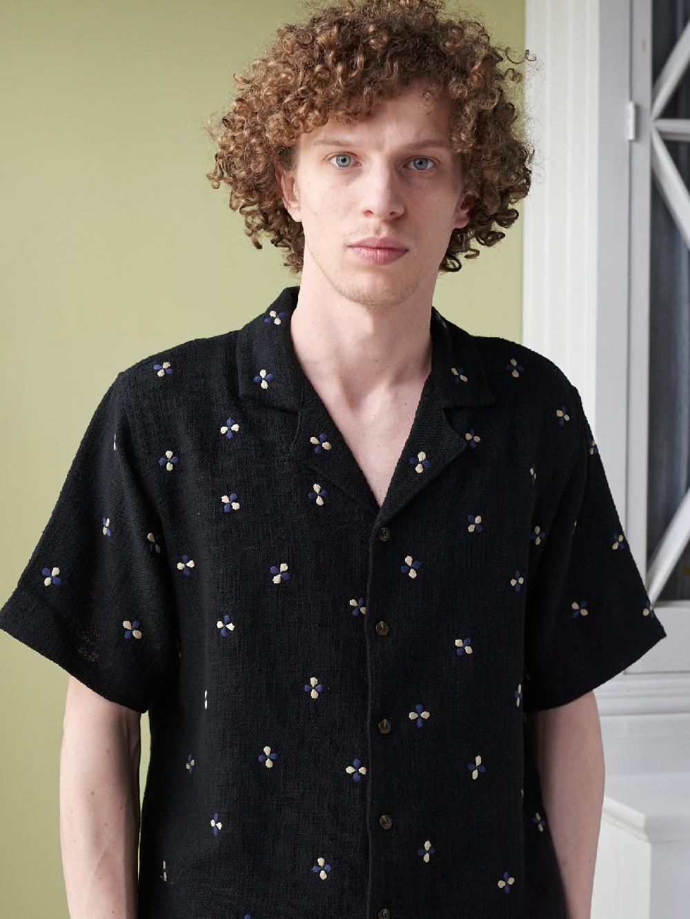 jupe by jackie Tripo Black - Black 100% khadi cotton