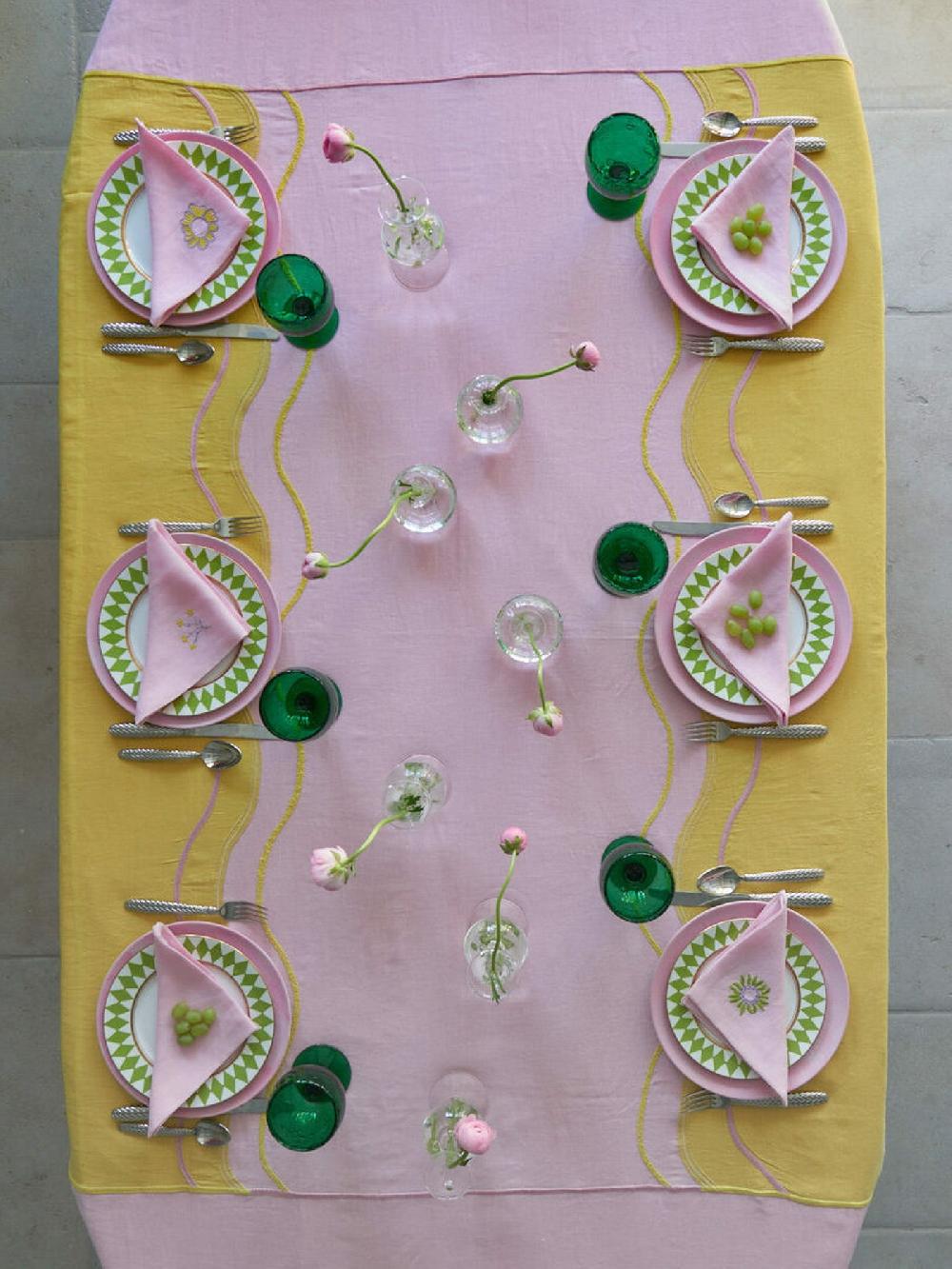 jupe by jackie Tropez - Pink 100% linen