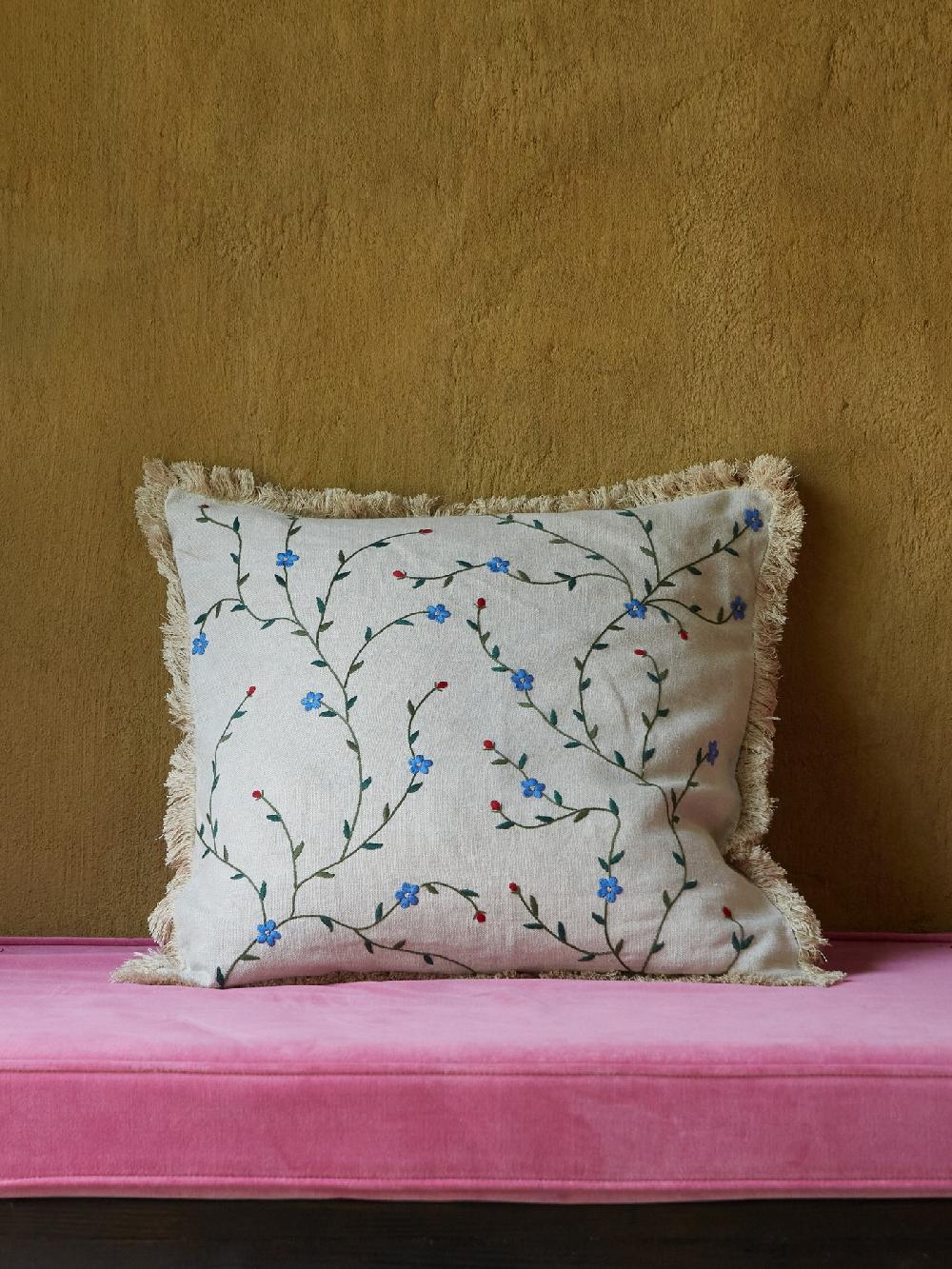 jupe by jackie Twig - Beige 100% linen Floral