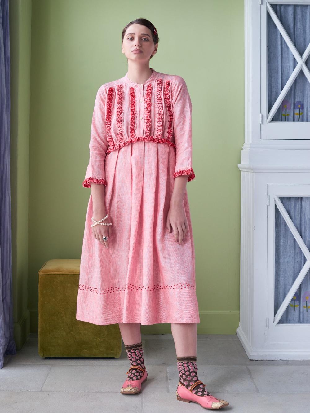 Jupe By Jackie Vile - Pink 100% Linen
