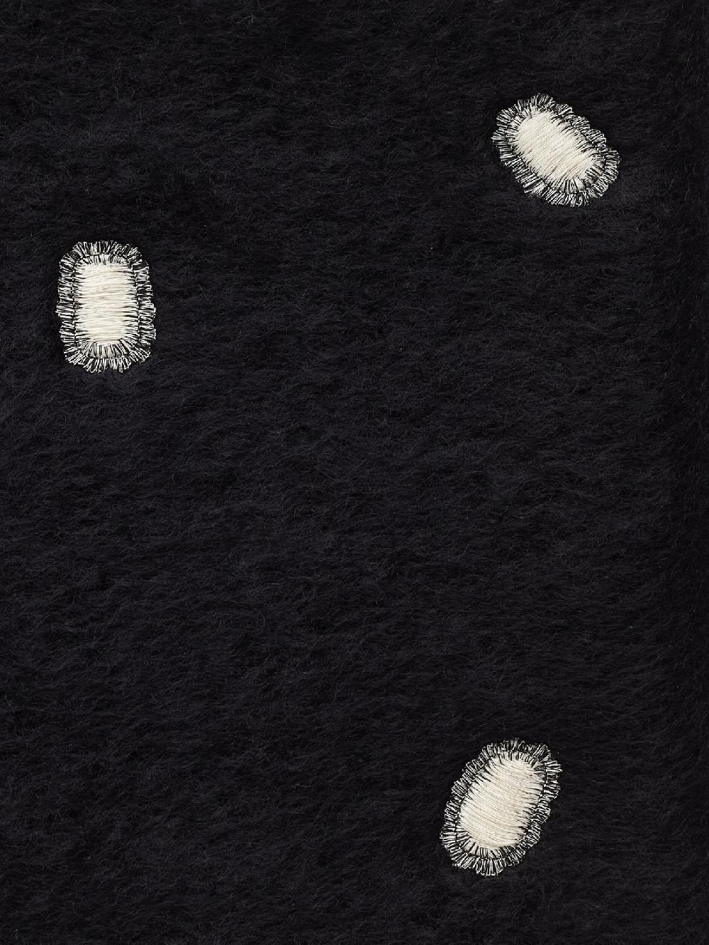 Jupe By Jackie Wicks - Black 100% Mohair