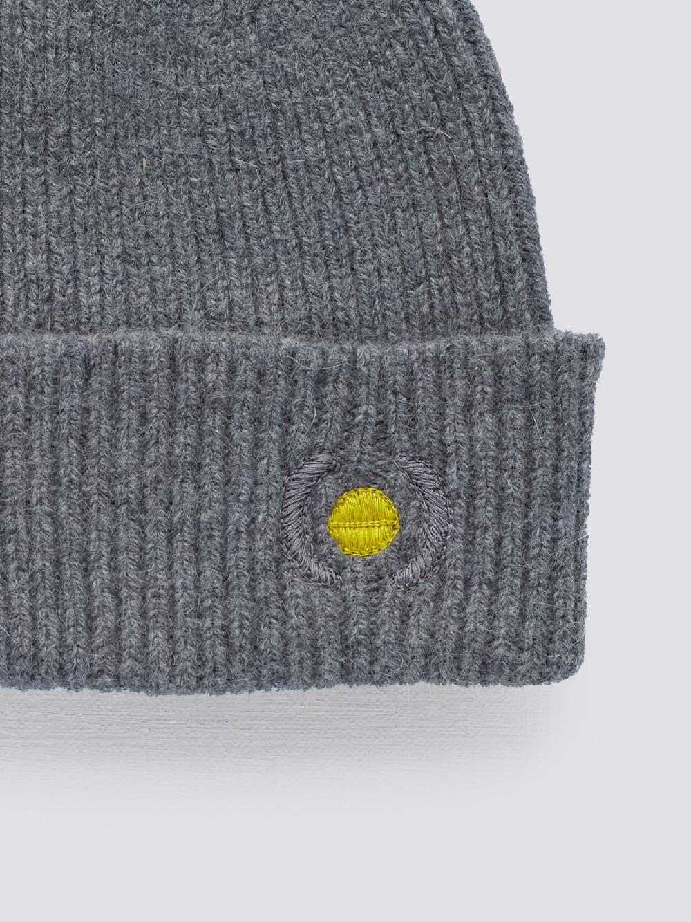 Jupe By Jackie Yellow Dot - Grey 100% Wool (knitted)