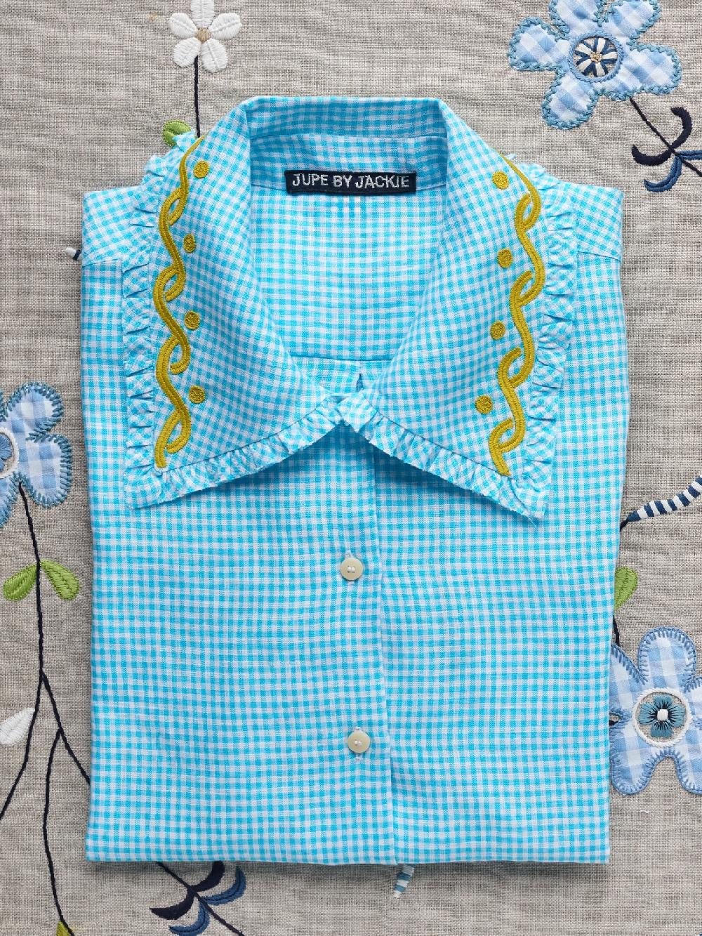 jupe by jackie Yinka - Blue 100% linen