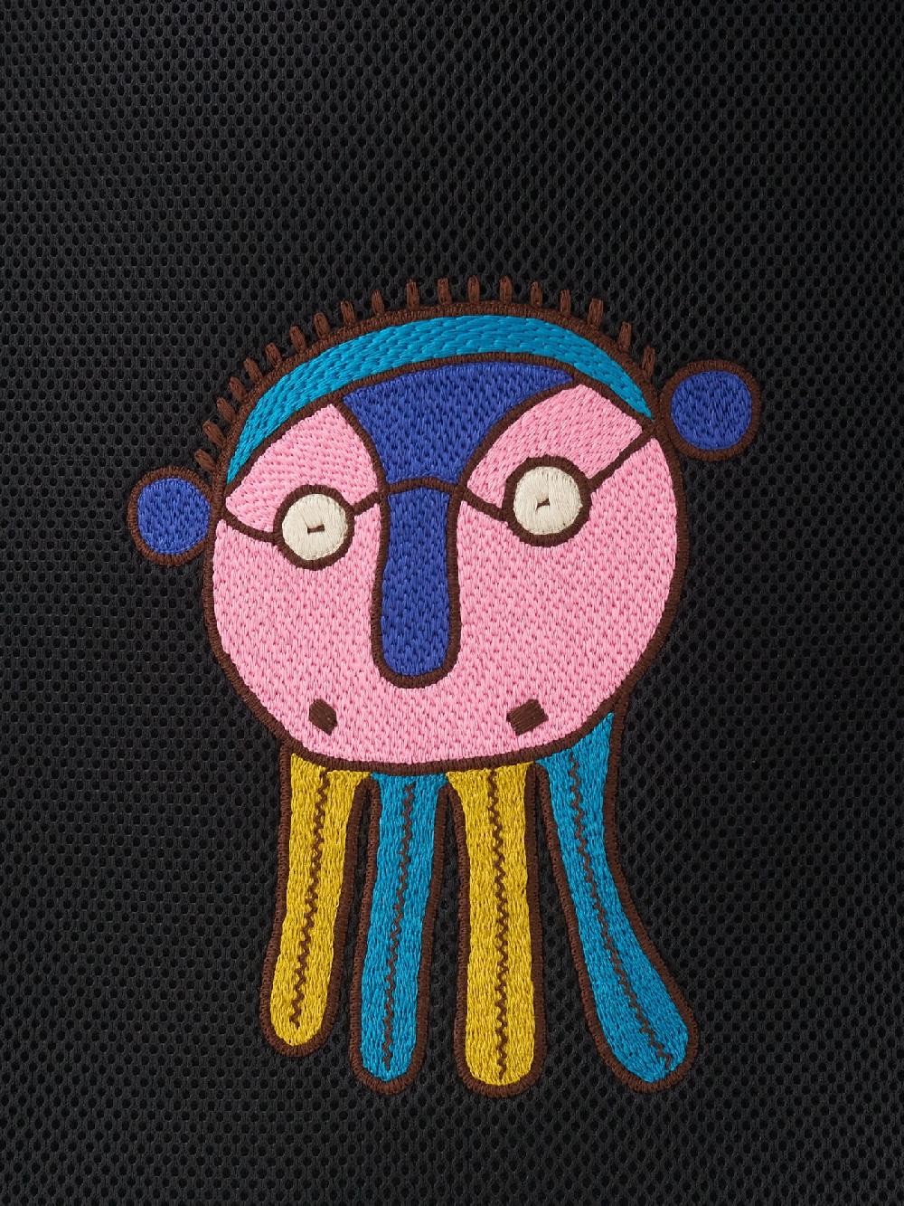 jupe by jackie Kayra - Black Technical Poly Character