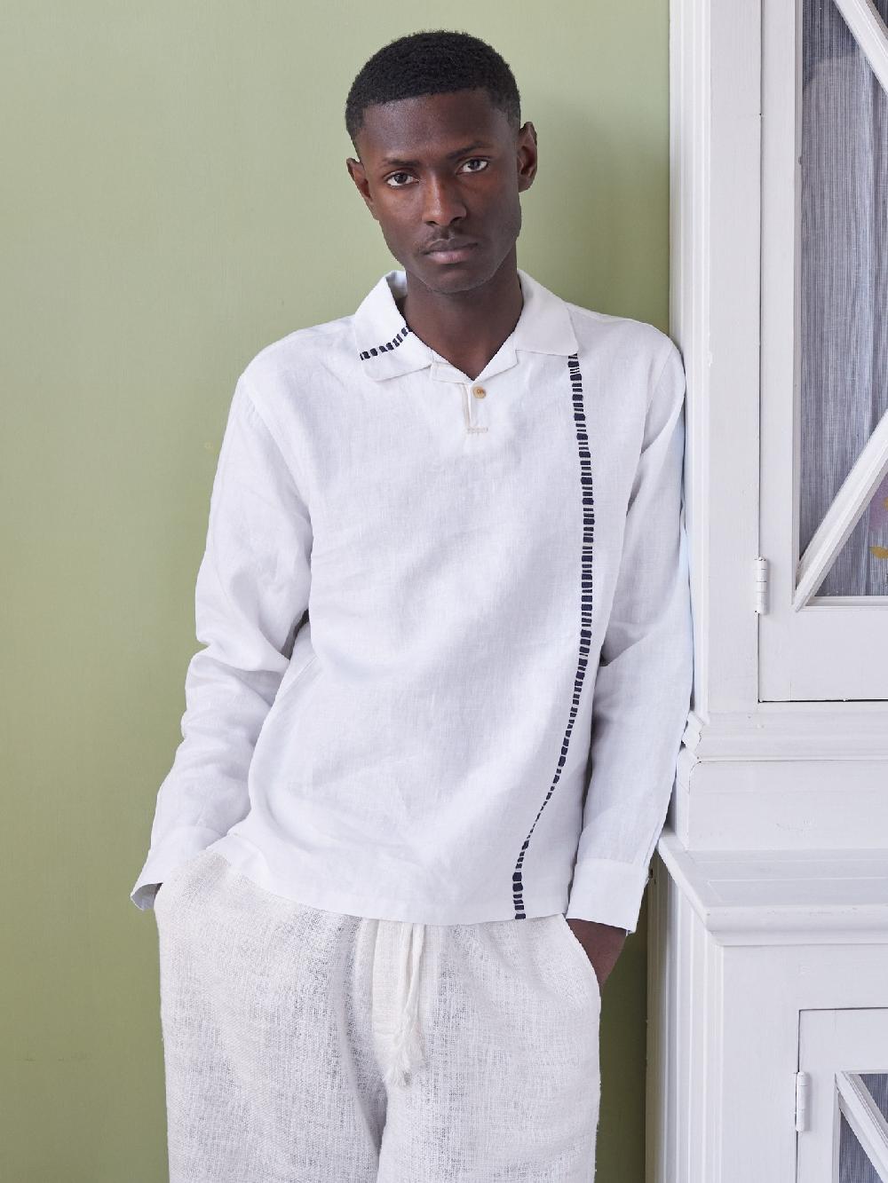 jupe by jackie Kenmare - (Off) White 51% linen 49% cotton Camp