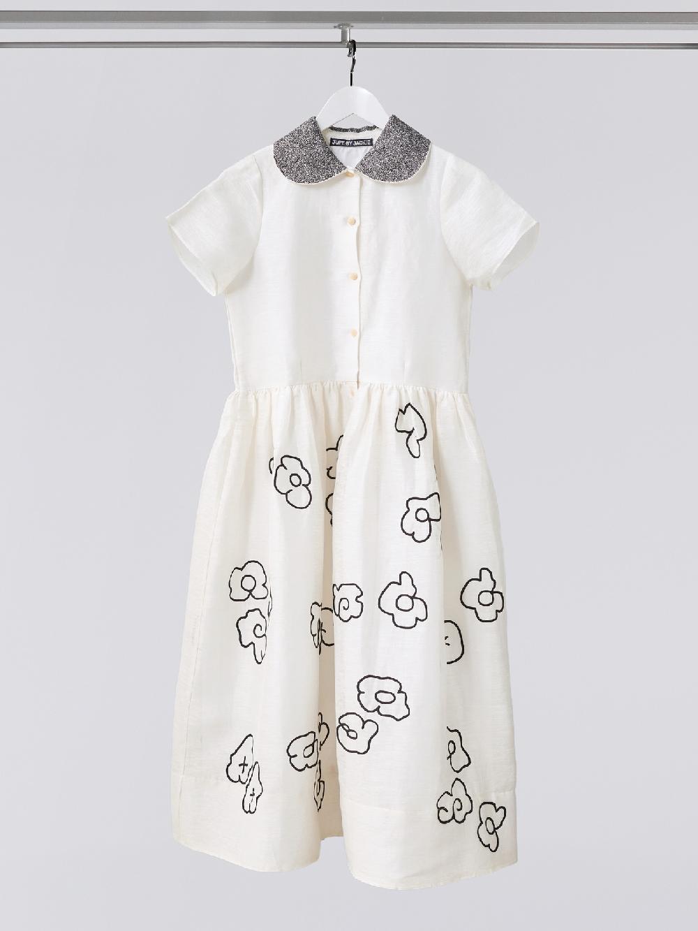 jupe by jackie Kitta - Cream 55% Silk 45% linen Dresses
