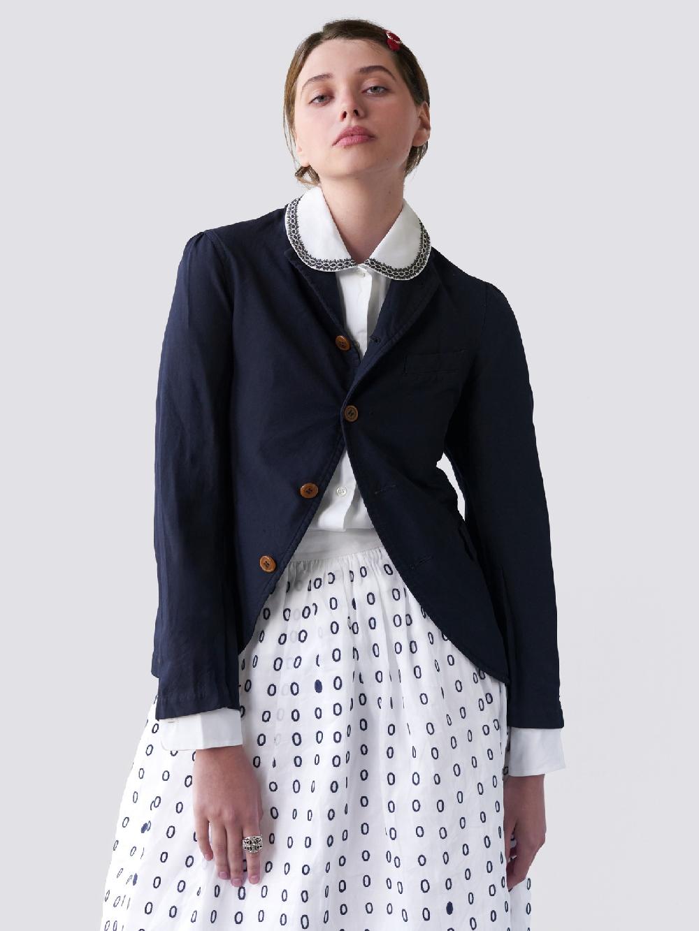 jupe by jackie Kollwitz - (Off) White 100% cotton poplin