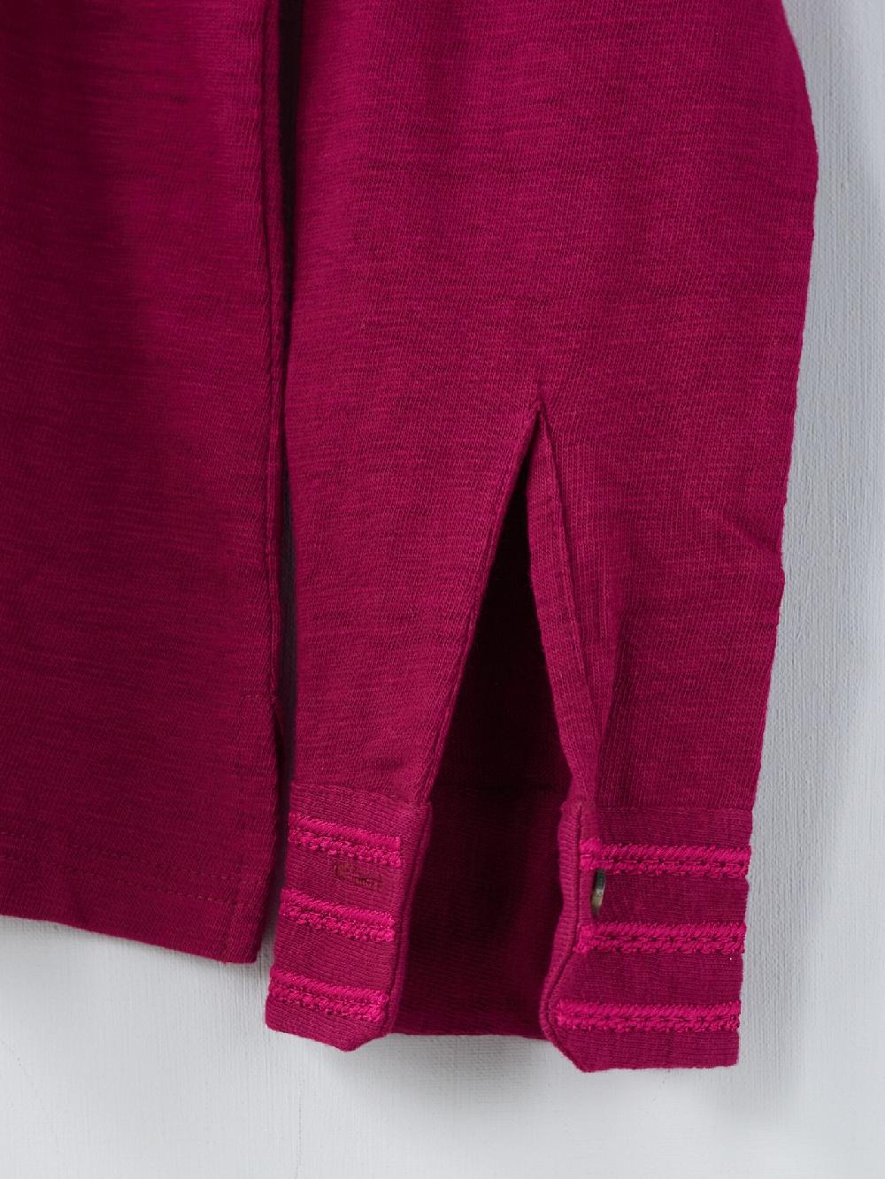 Jupe By Jackie Mollino - Burgundy 98% Cotton 2% Elastine