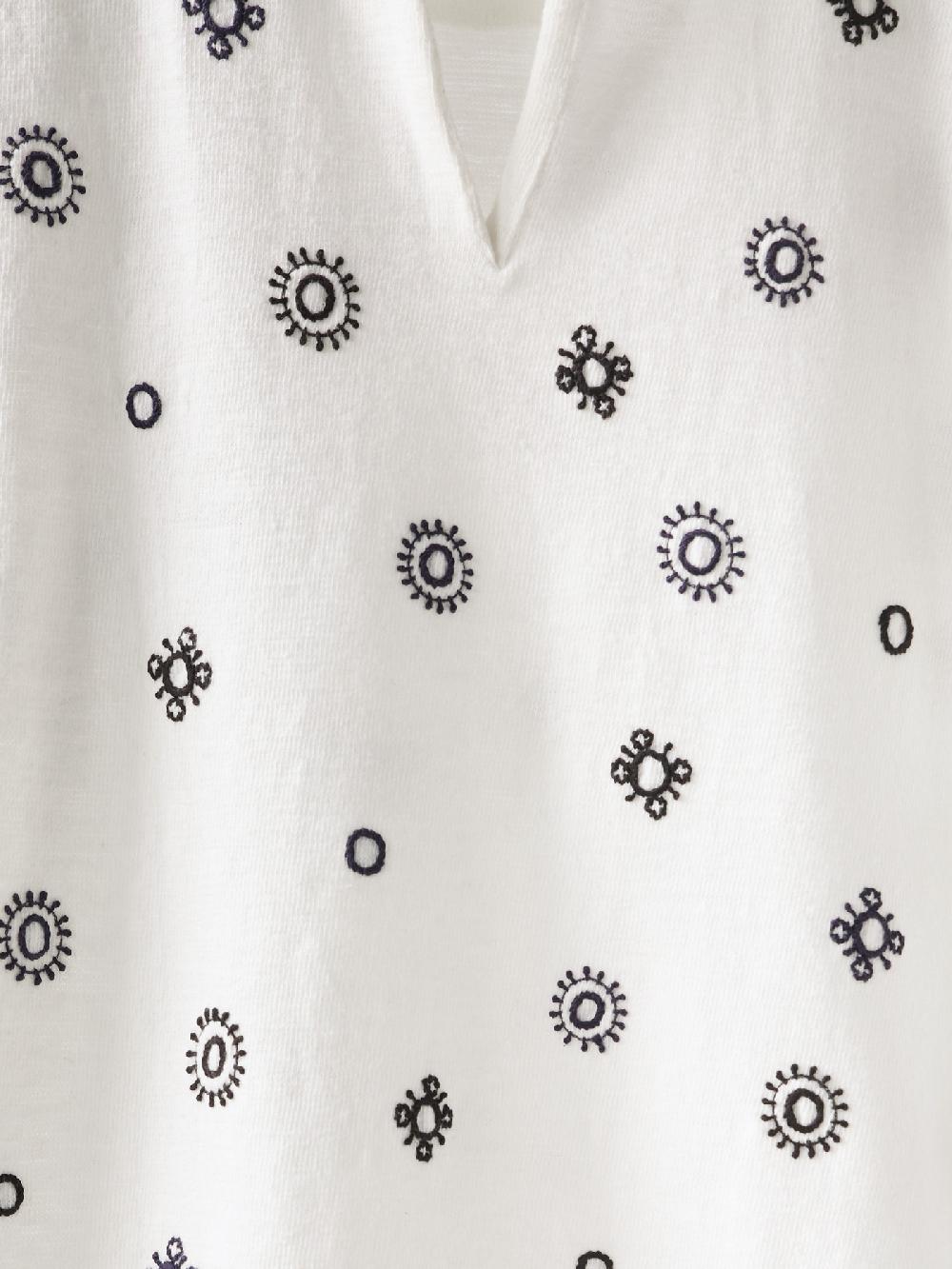 Jupe By Jackie Morconi - (Off) White 98% Cotton 2% Elastine Tops+Shirts