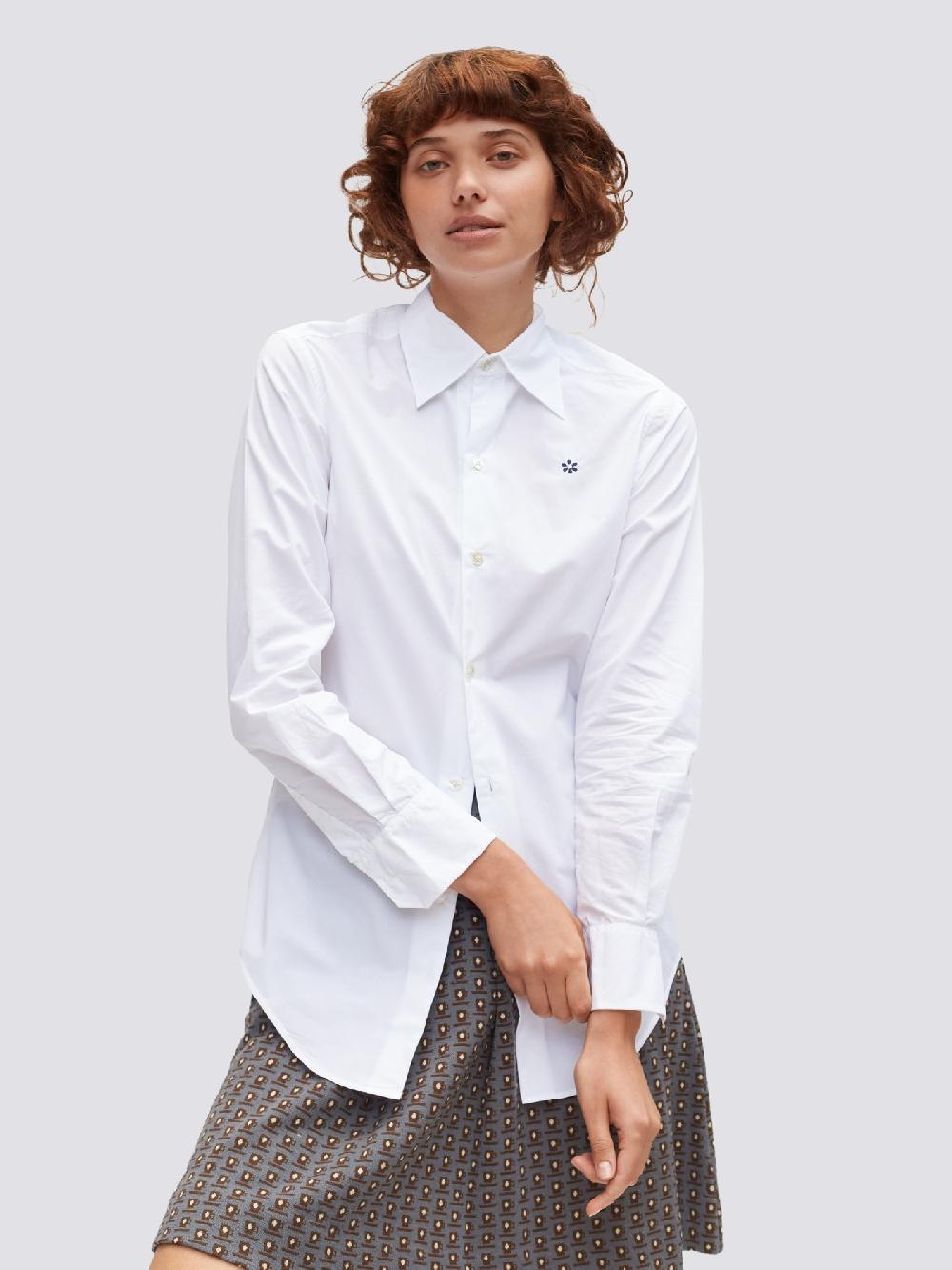 Jupe By Jackie Naples II - (Off) White 100% Cotton Poplin