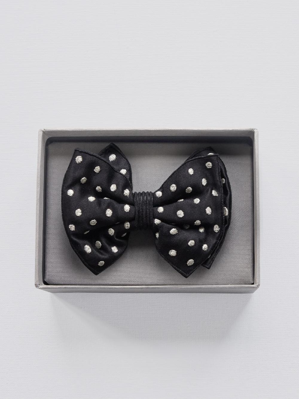 jupe by jackie Open silver P black satin - Black 100% satin silk