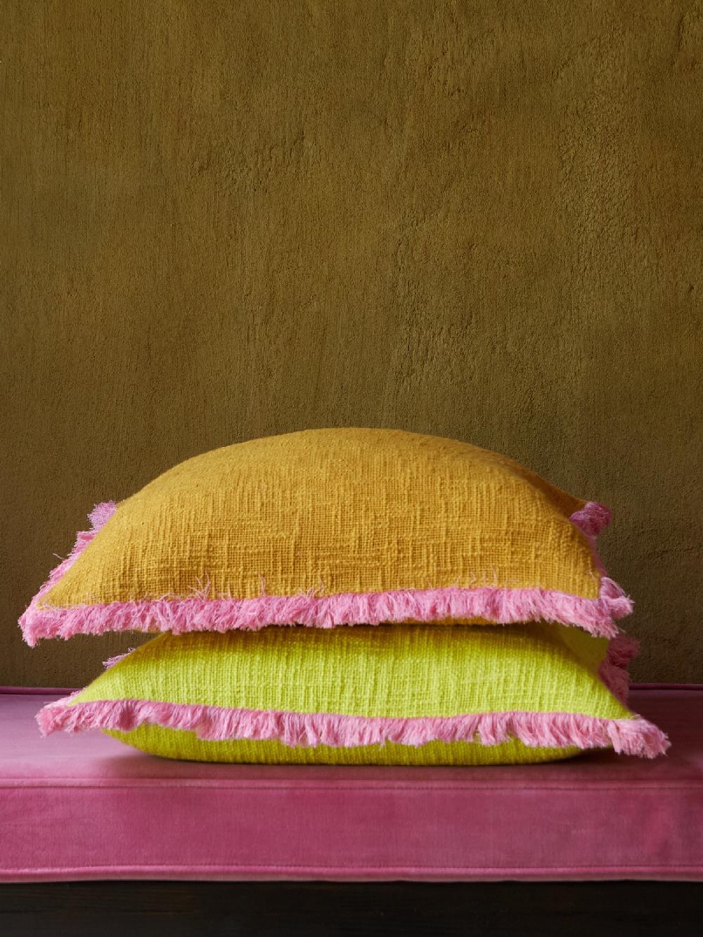 jupe by jackie Pink Grass - Orange 100% khadi cotton Plain