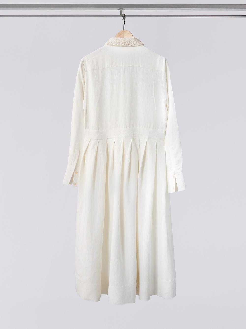 Jupe By Jackie Pontet Dress - (Off) White Linen Viscose
