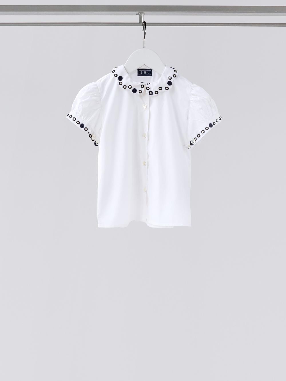 jupe by jackie Pothos Mini Me - (Off) White 100% cotton poplin