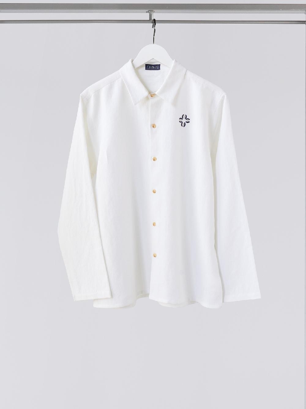 jupe by jackie Rocher S - (Off) White 51% linen 49% cotton Point