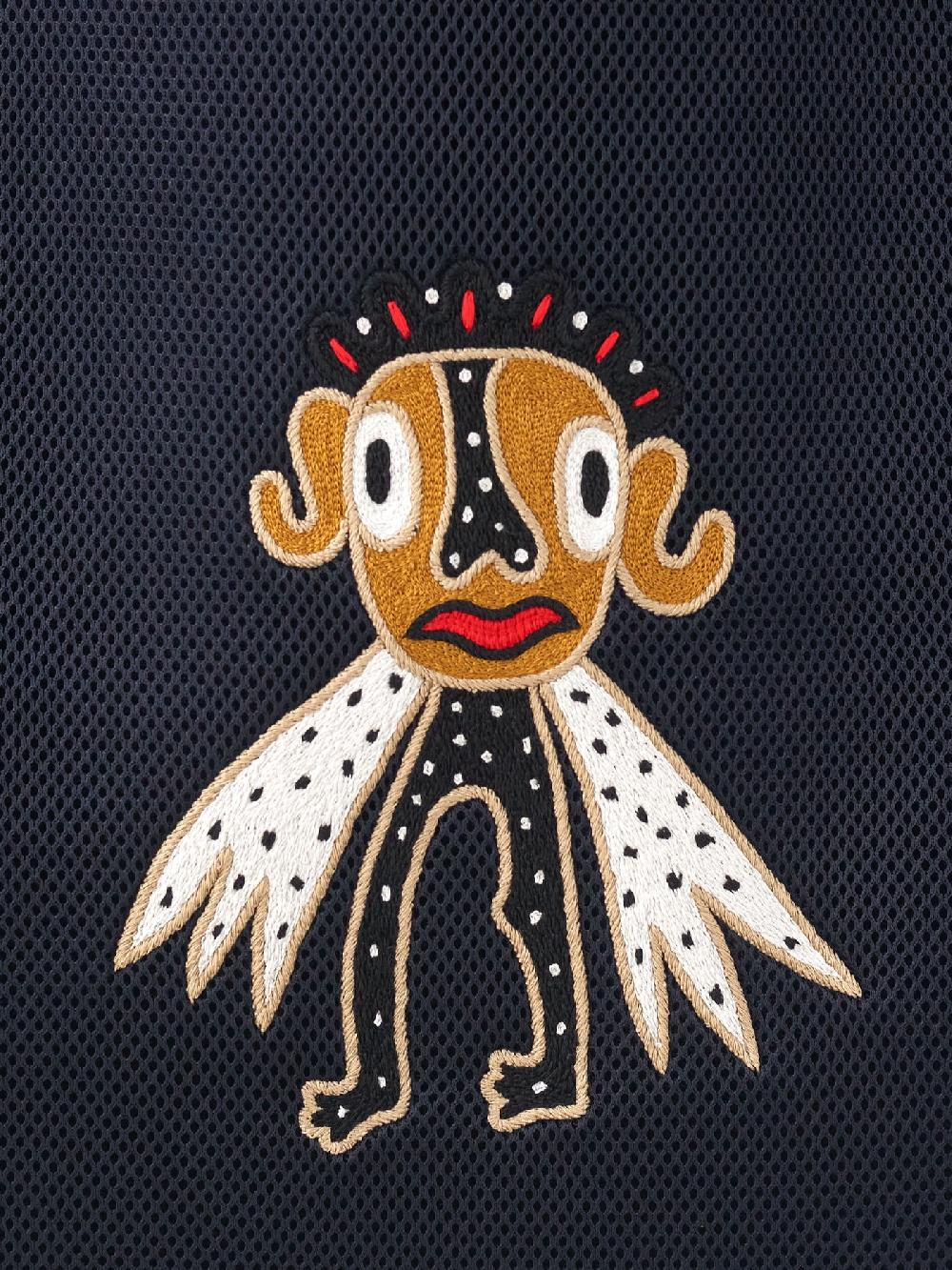 Jupe By Jackie Saanvi - Navy Technical Poly Character