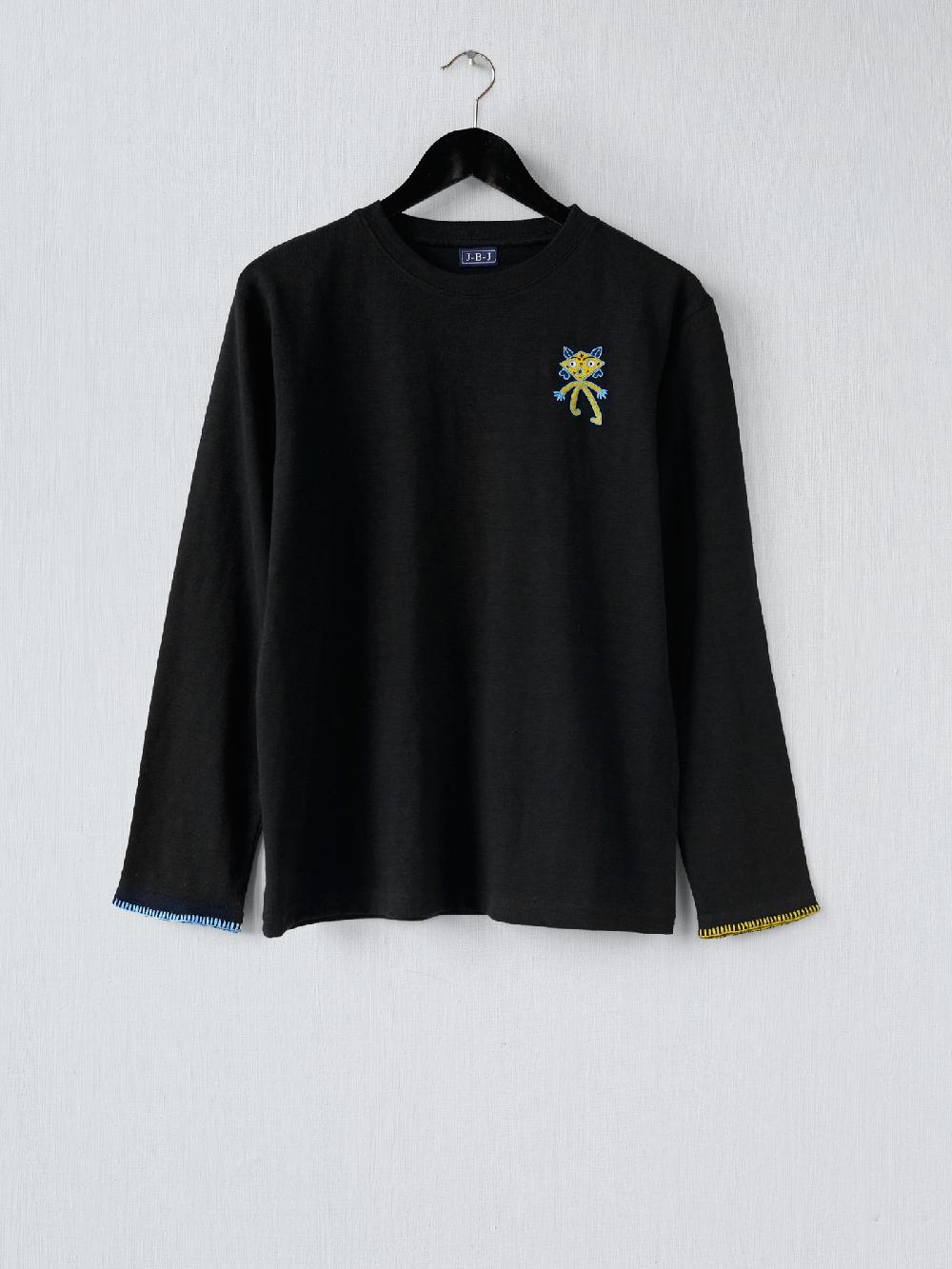 Jupe By Jackie Sanouk - Black 98% Cotton 2% Elastine Yellow