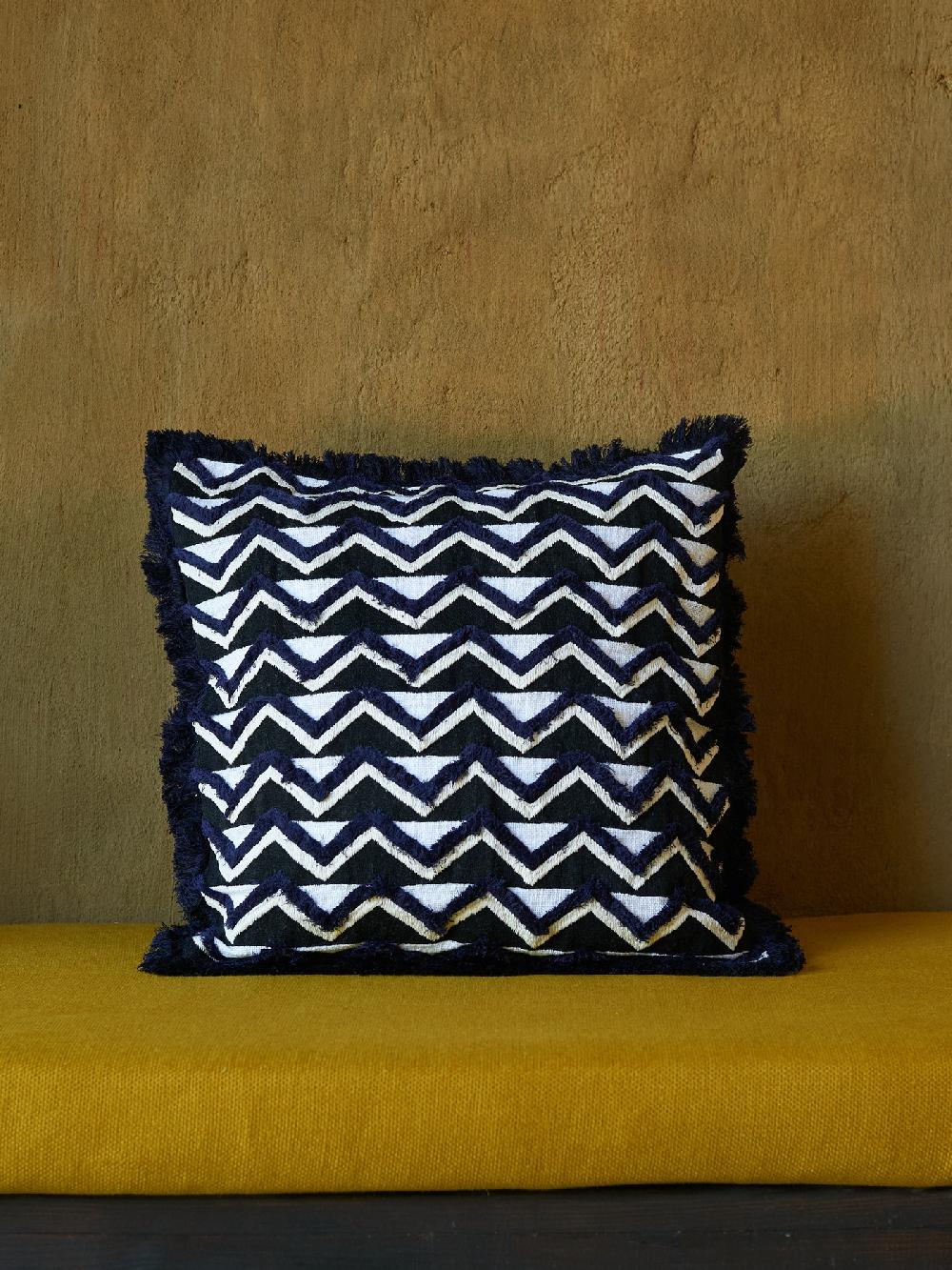 jupe by jackie Streep - (Off) White cotton linen blend Graphic