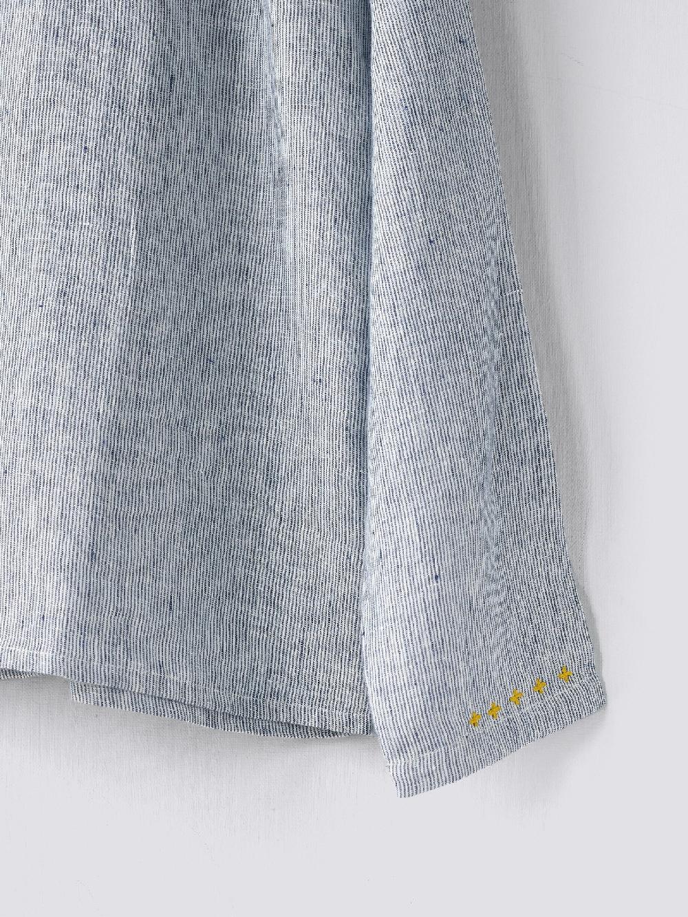 Jupe By Jackie This Weeku0027s Boon - Lovage - Blue 100% Linen
