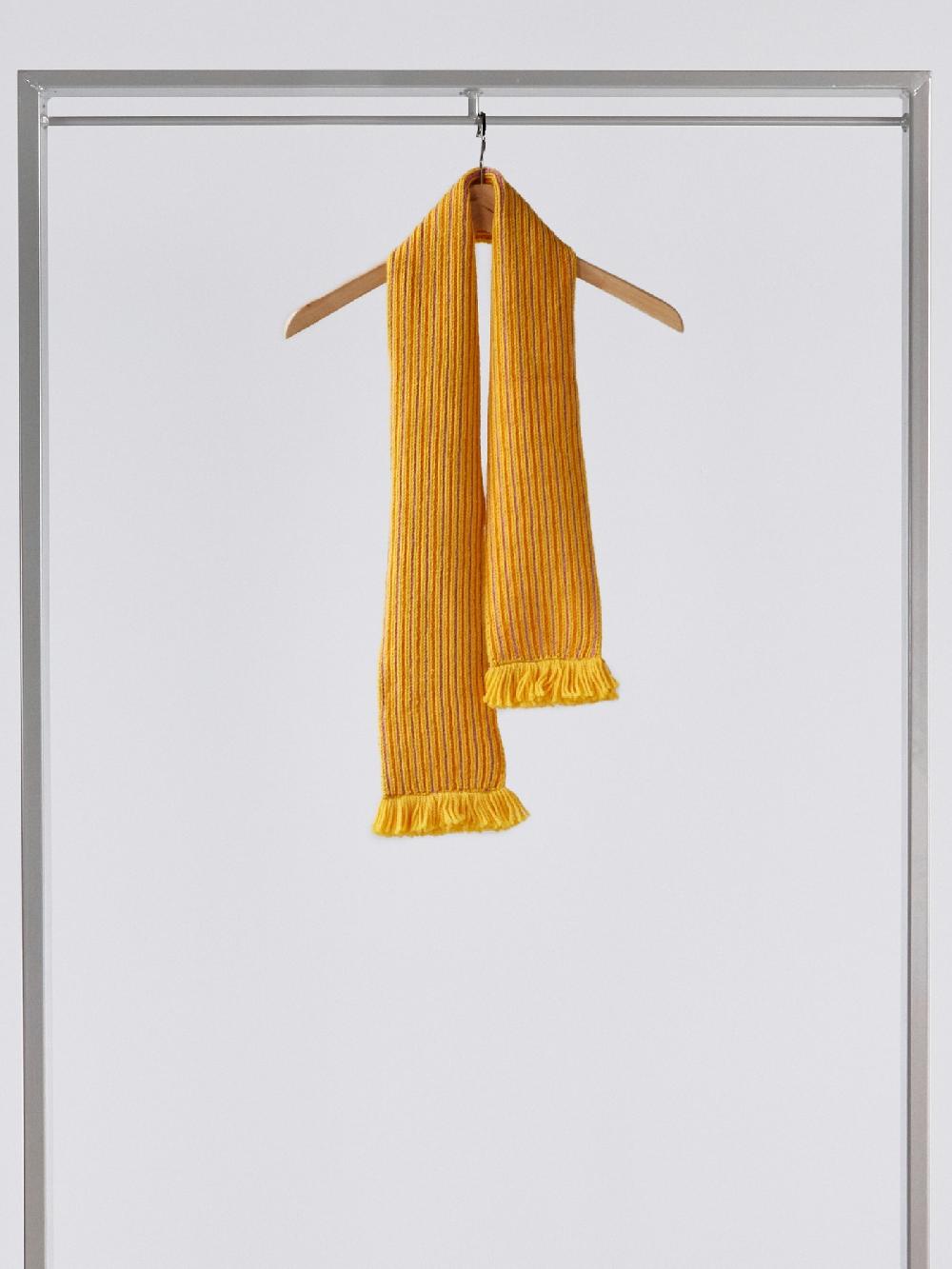 jupe by jackie Valence Green - Yellow 100% wool (knitted)