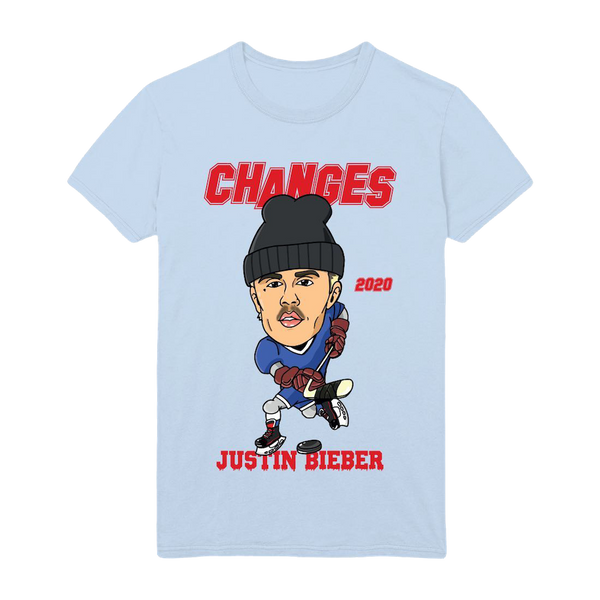 justin bieber Changes Hockey Doodle T-Shirt