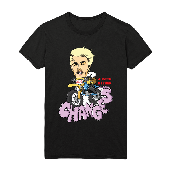 justin bieber Changes Motocross Doodle T-Shirt