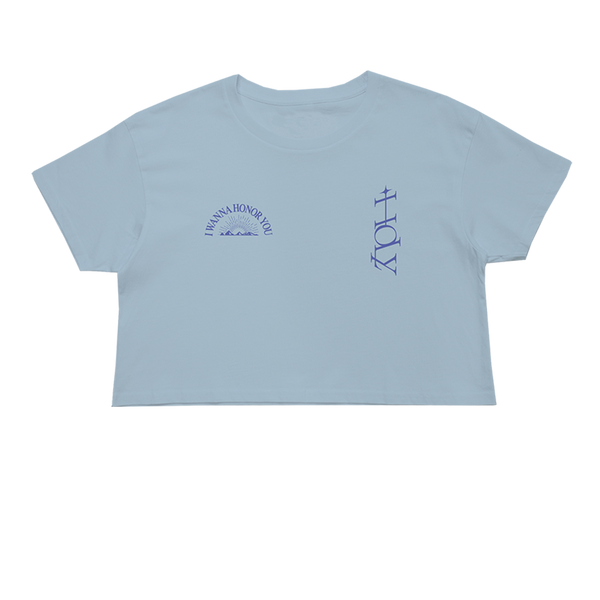 justin bieber Holy Crop Top