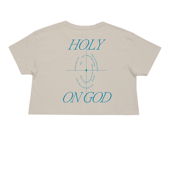 Justin Bieber Holy Lyrics Crop Top