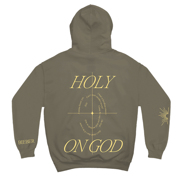 Justin Bieber Holy Lyrics Hoodie II