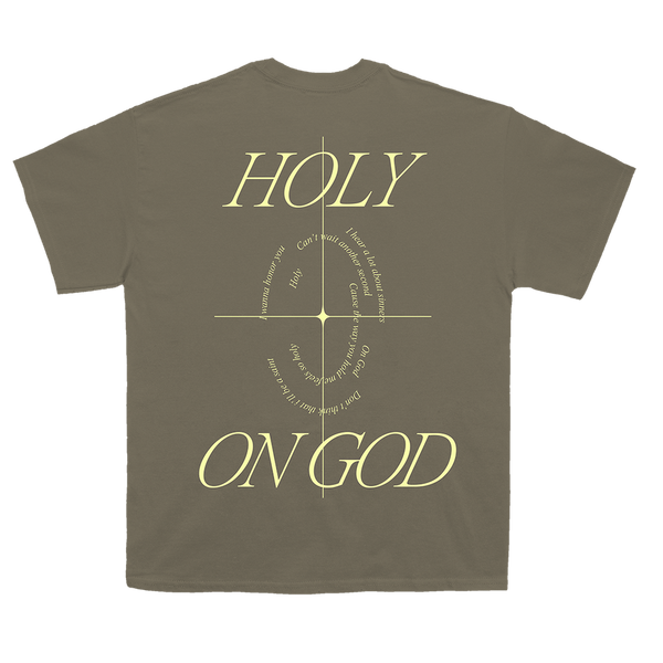 Justin Bieber Holy Lyrics T-Shirt II