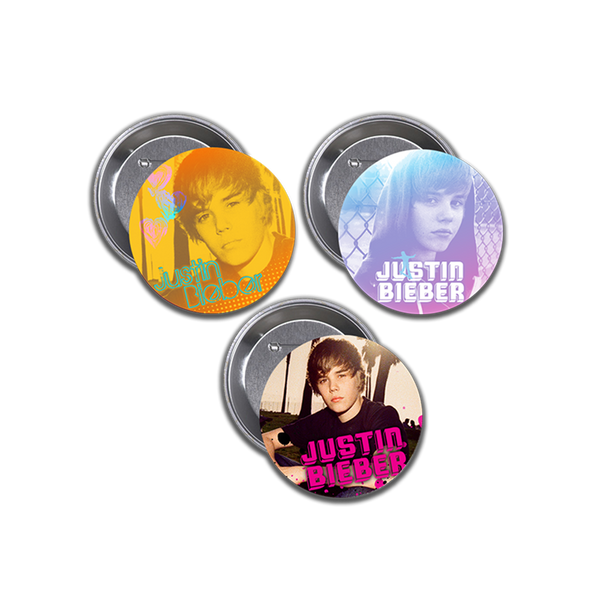 justin bieber JB Pin Pack