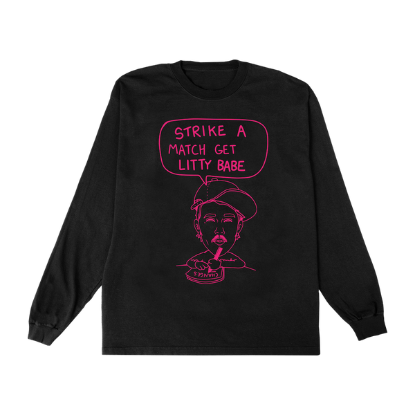 justin bieber Light A Match Doodle LS T-Shirt