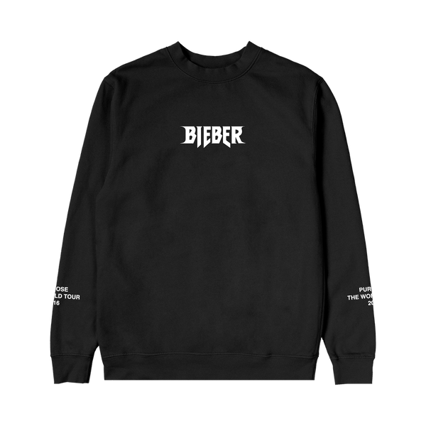 justin bieber Purpose Tour Crewneck