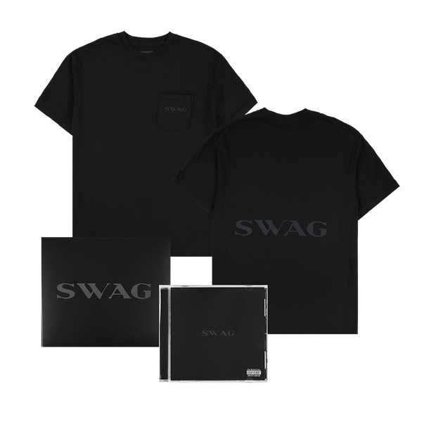 justin bieber Swag Box Set w/ Swag T-Shirt