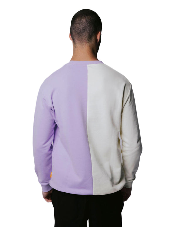 Justin Cassin Ace Jumper Ivory/Lilac