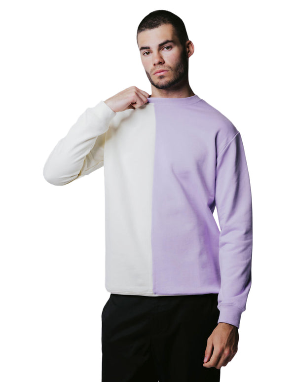 justin cassin Ace Jumper Ivory/Lilac