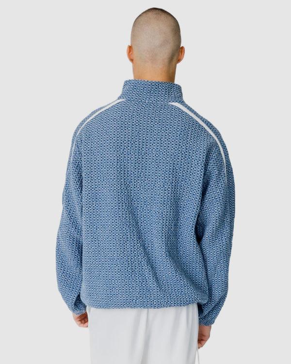 Justin Cassin Daylan High Sweatshirt Blue