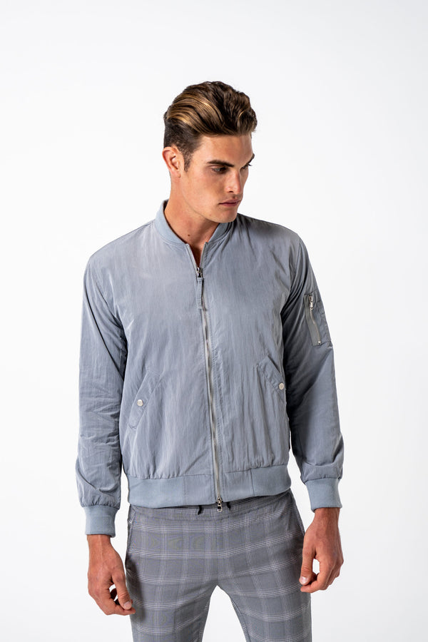 justin cassin Florian Jacket Grey