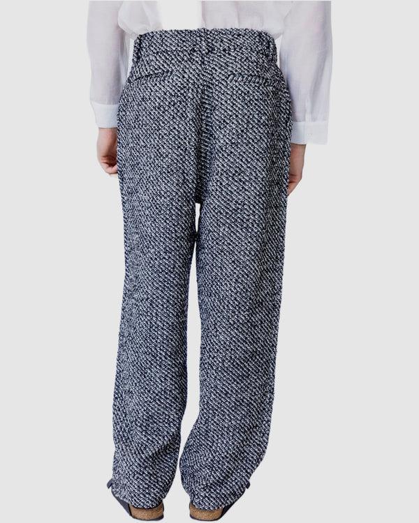 Justin Cassin Harris Wide Leg Pants Grey