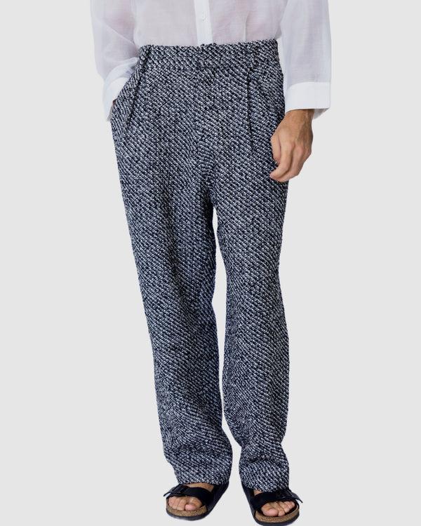 justin cassin Harris Wide leg pants Grey