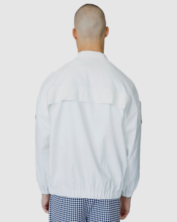Justin Cassin Haruto Strap Jacket White